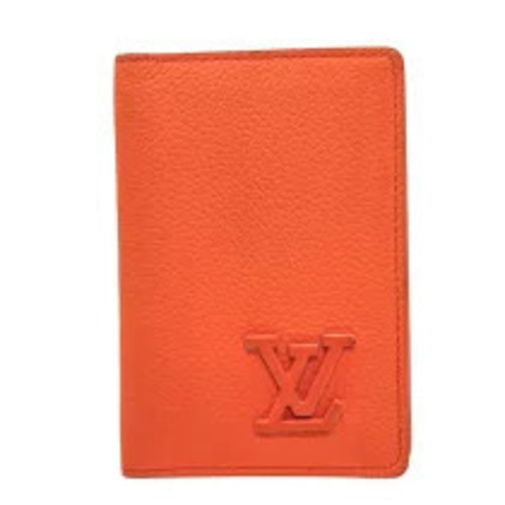 Louis Vuitton Organizer de Poche Orange LV Aerogram Card Case